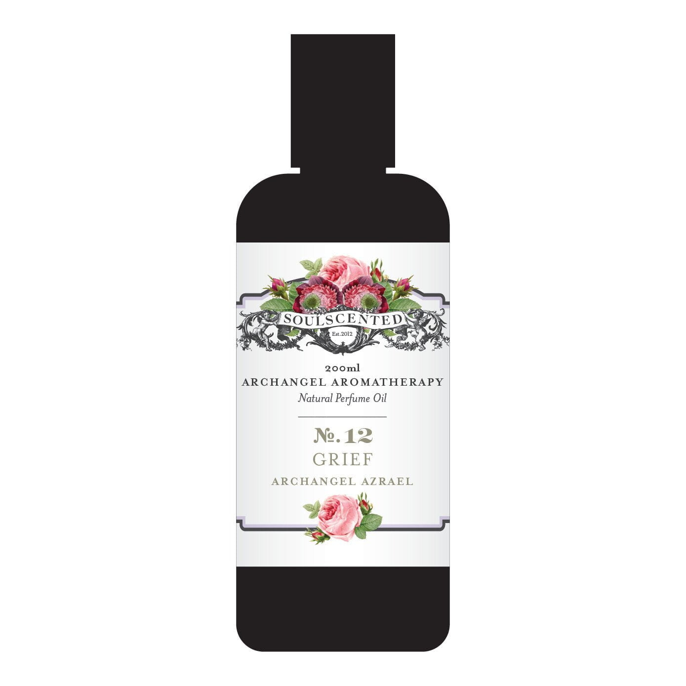 Grief by Archangel Azrael Perfume Body Oil 200ml - soulscentedUK
