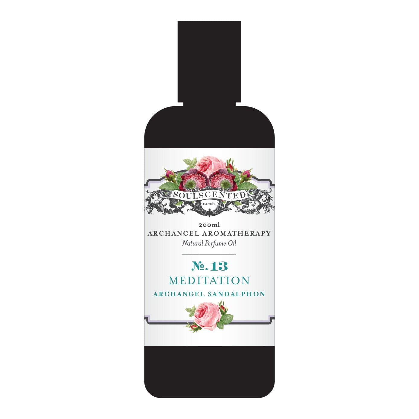 Meditation by Archangel Sandalphon Perfume Body Oil 200ml - soulscentedUK