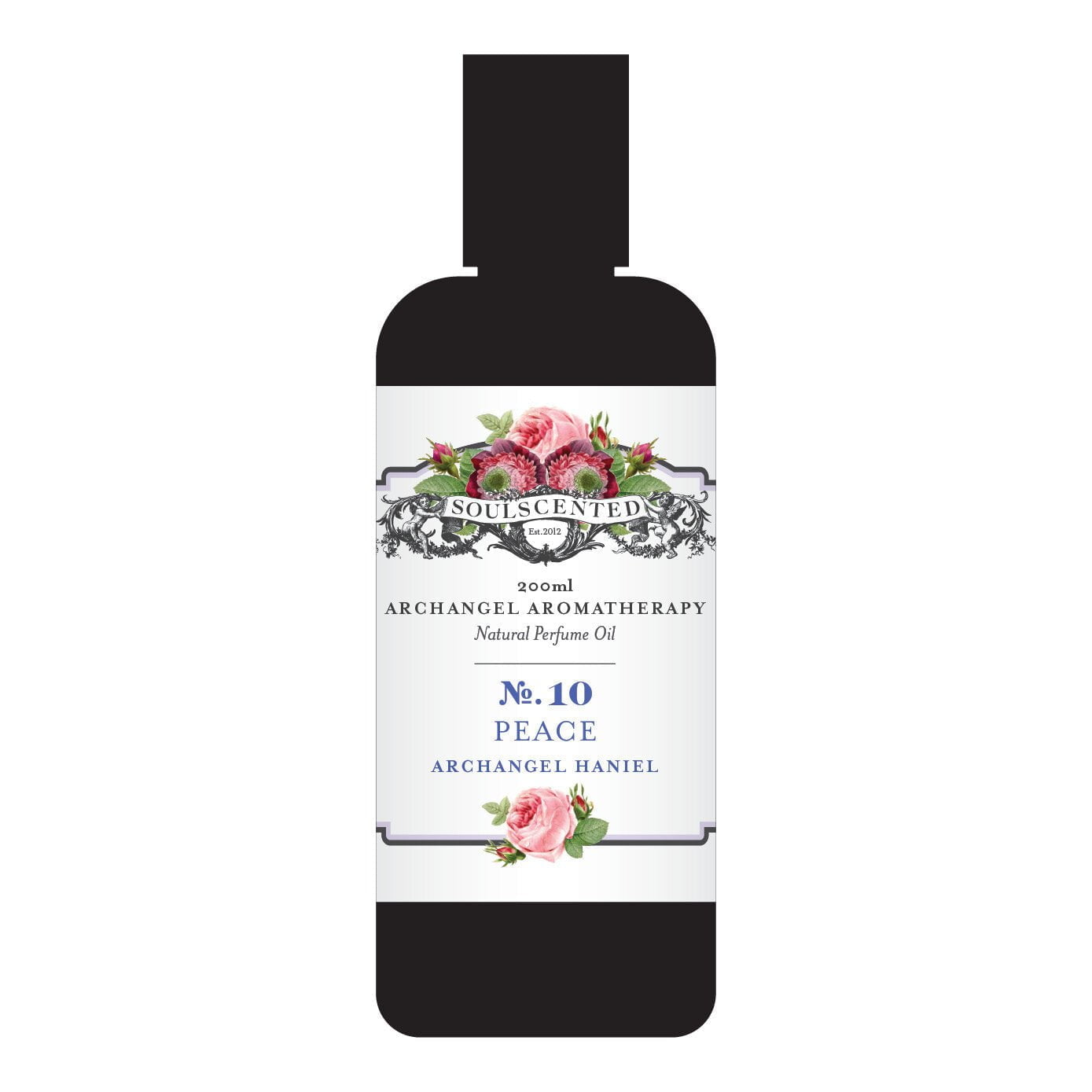 Peace Natural Perfume Body Oil 200ml - soulscentedUK
